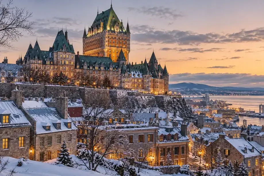 Château Frontenac in Québec City, Canada